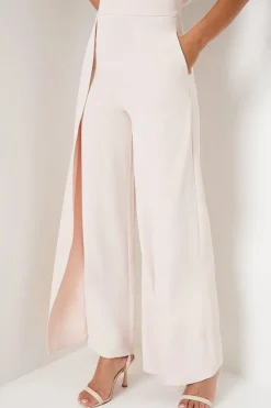 Overlay Wide Leg Trouser