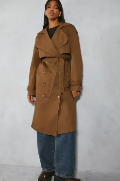 Oversized Belted Trench Coat