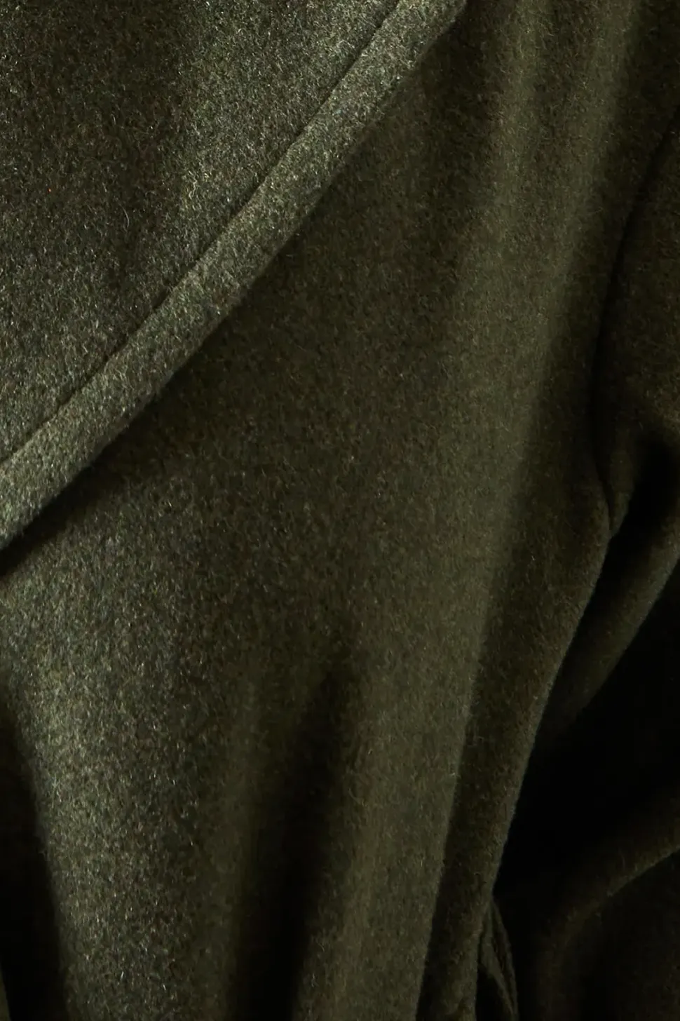 Oversized Belted Wrap Coat