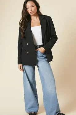 Oversized Double Breasted Blazer