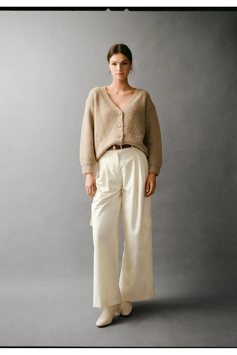 Oversized Knitted Cardigan