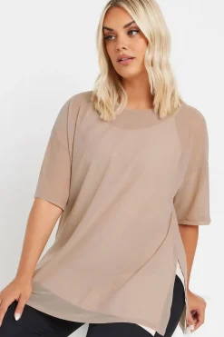Oversized Mesh Top