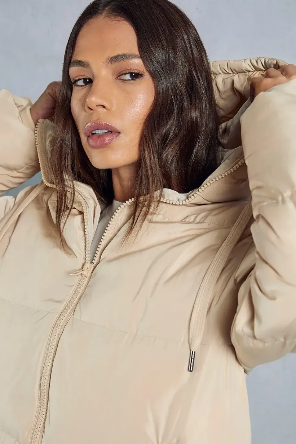 Oversized Midi Puffer Jacket
