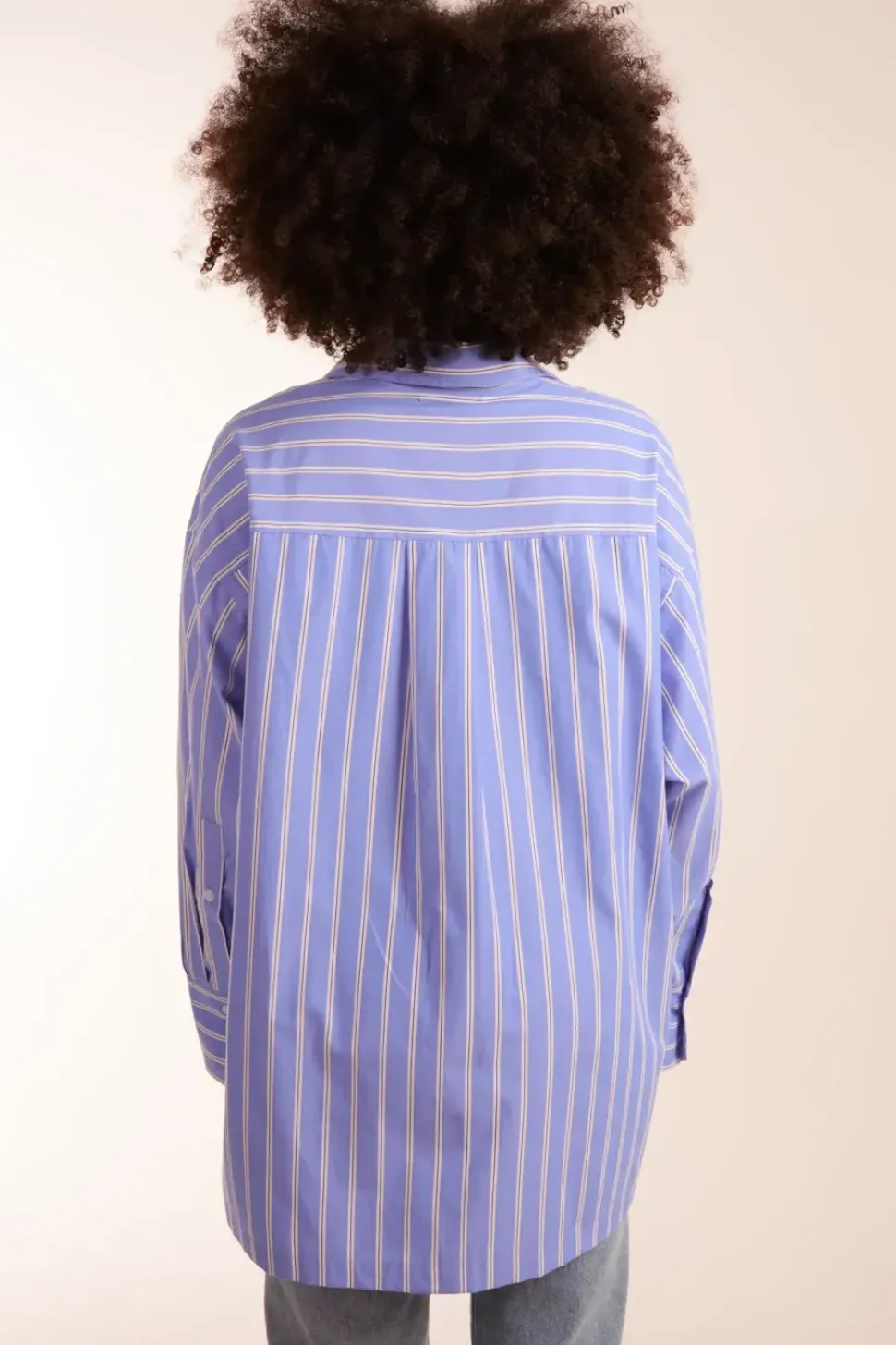 Oversized Pinstripe Shirt