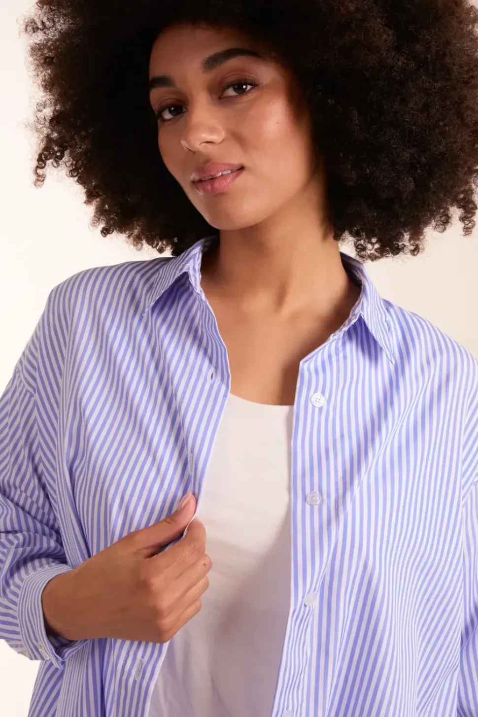 Oversized Stripe Shirt