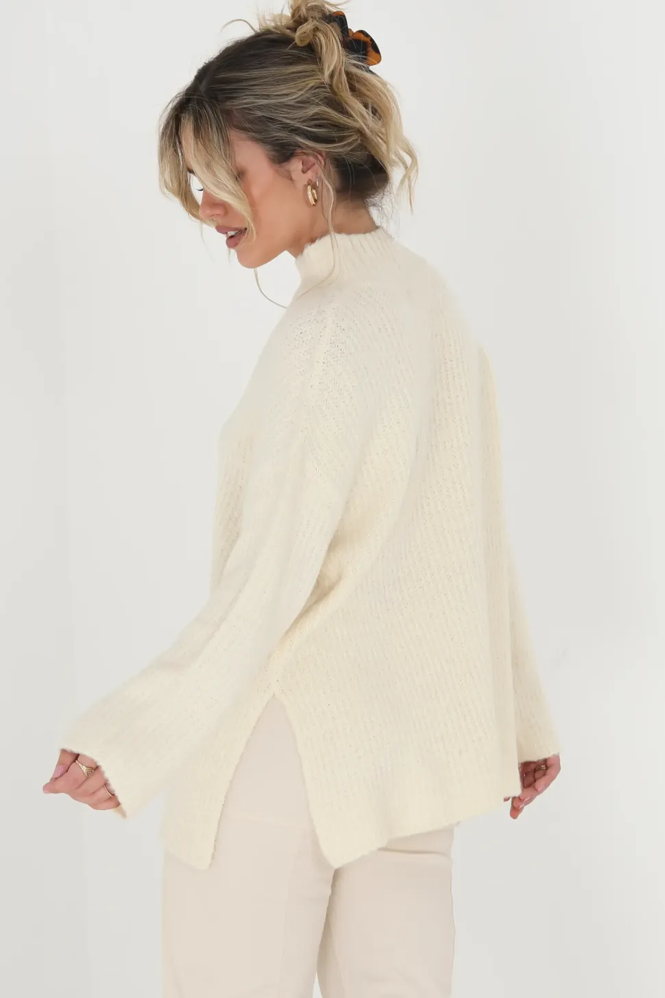 Oversized Turtle Neck Jumper
