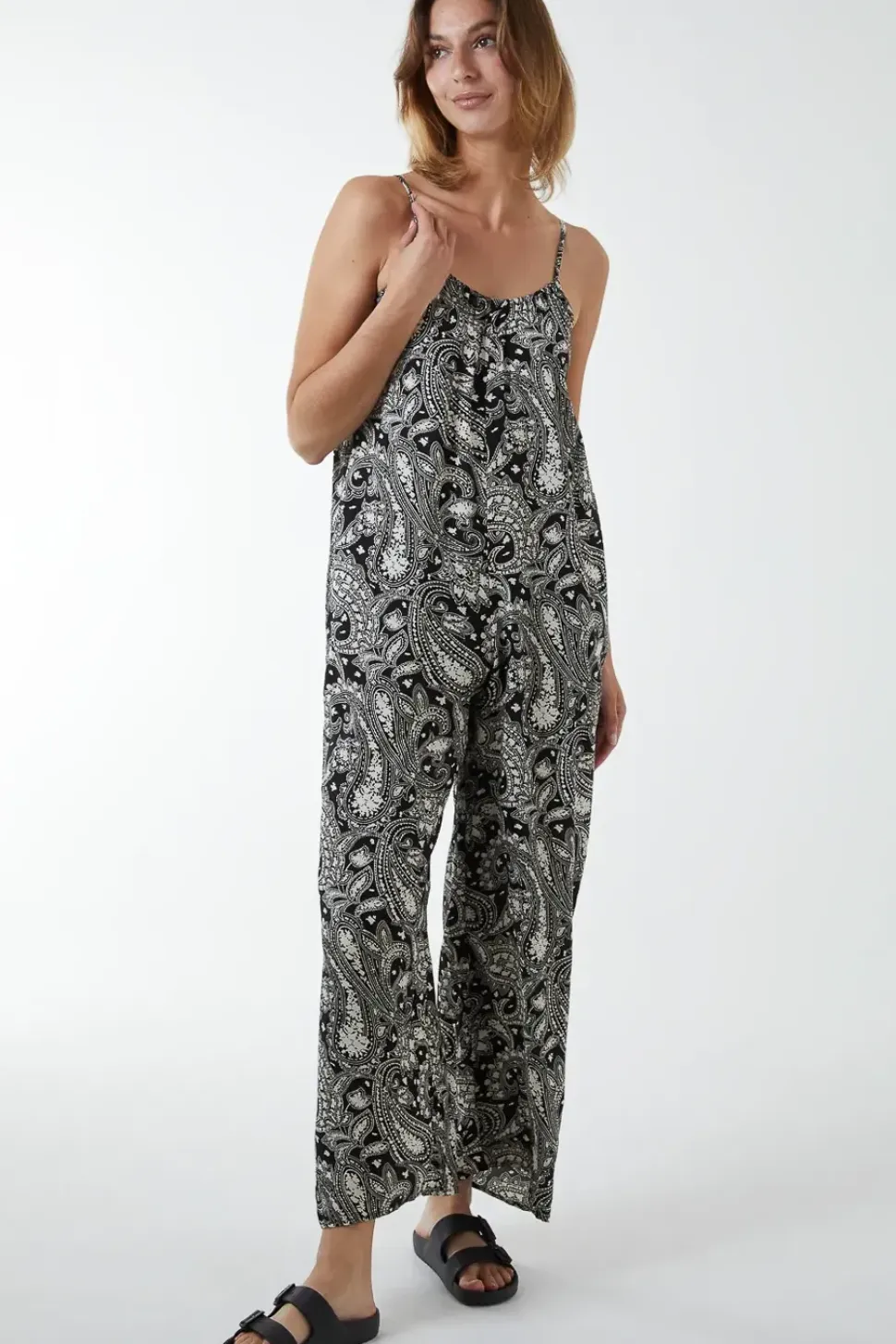 Oversized Wide Leg Jumpsuit