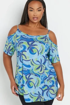 2 Pack Cold Shoulder Tops