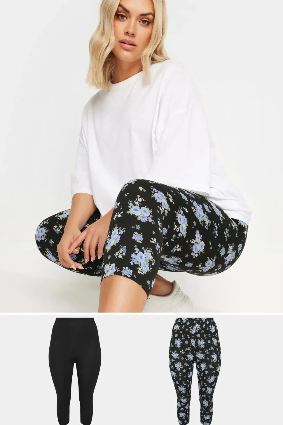 2 Pack Cropped Leggings