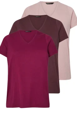 3 Pack V-Neck T-Shirts