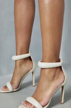 Padded Barely There High Heels