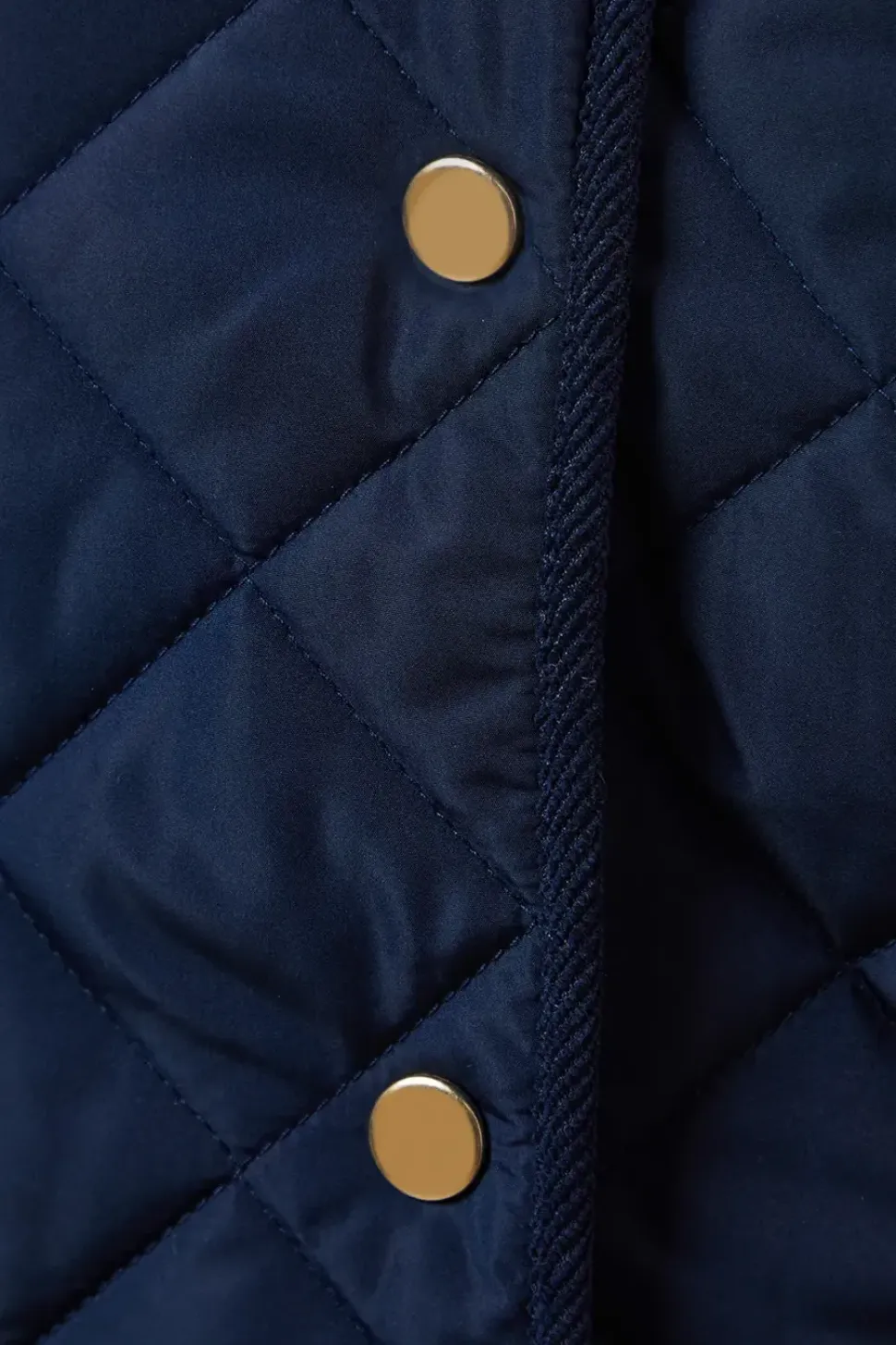 Padded Cord Collar Jacket