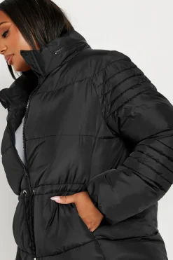 Padded Drawstring Coat