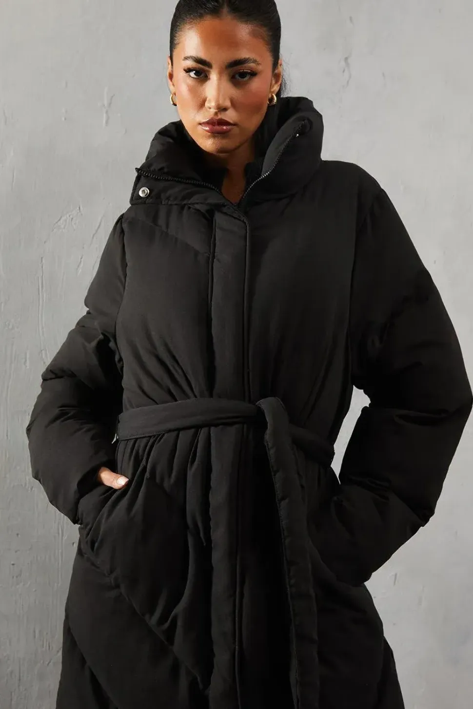 Padded Maxi Duvet Coat