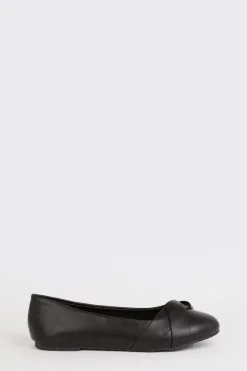 Paige Wrap Detail Ballet Flats