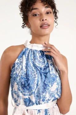 Paisley Floral Occasion Dress