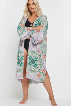 Paisley Print Kimono