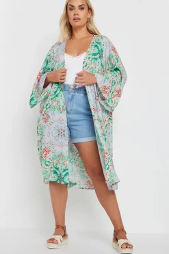 Paisley Print Kimono