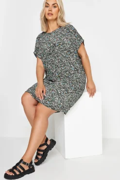 Paisley Print Shift Dress