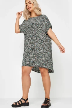 Paisley Print Shift Dress