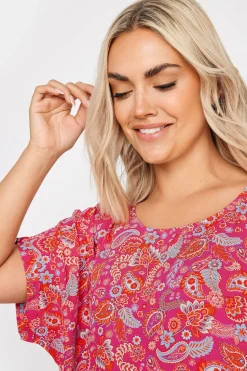 Paisley Print Shift Dress