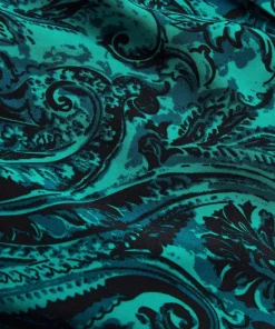 Paisley Tie-Waist Maxi Dress