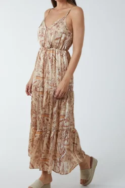 Paisley Wrap Dress