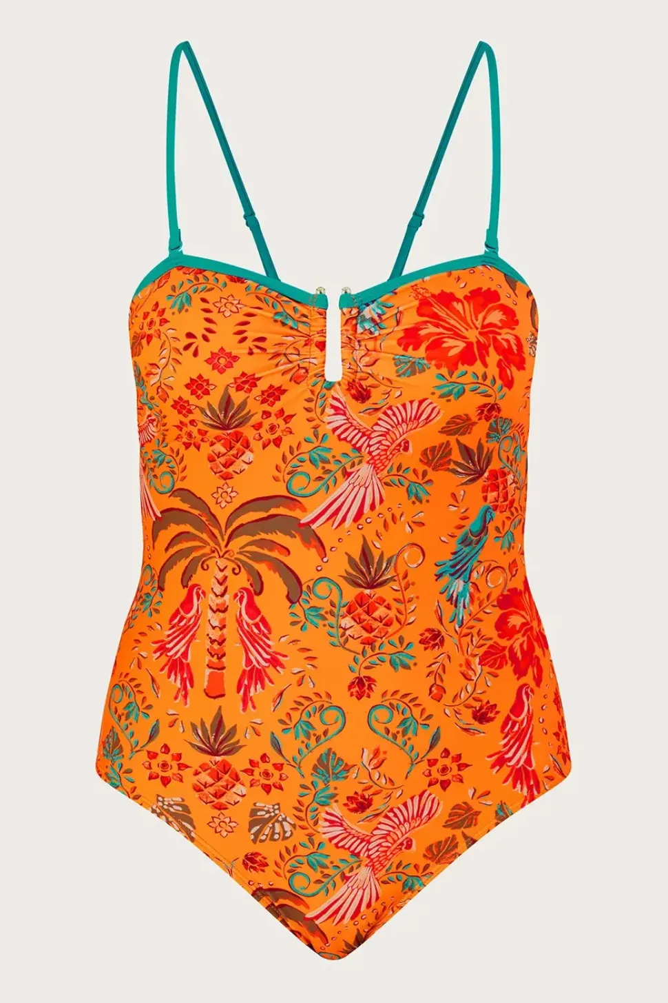 Palm Print Swimsuit