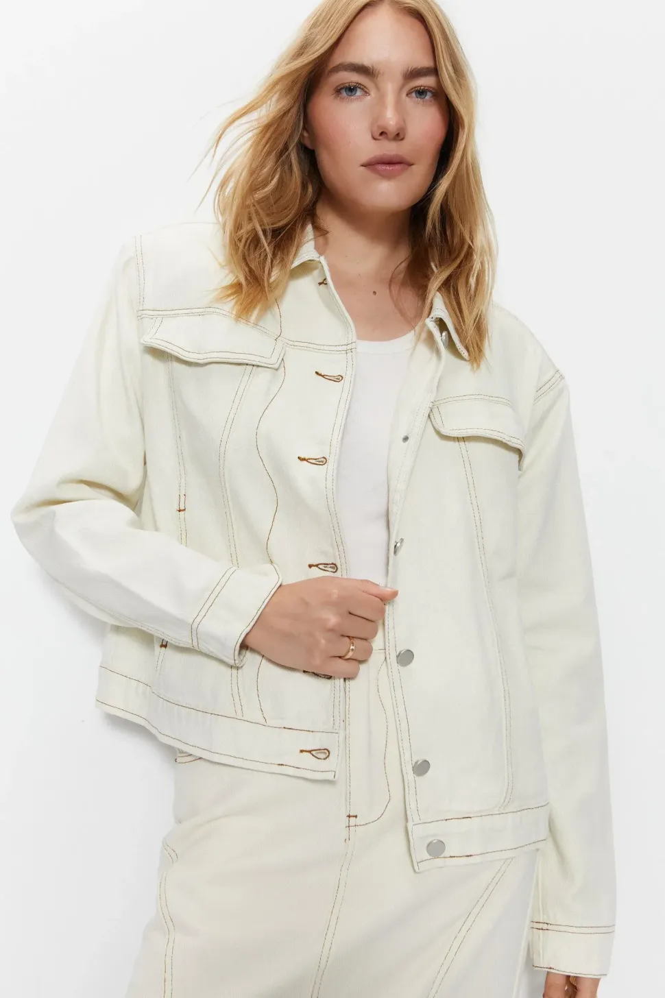 Panelled Denim Jacket