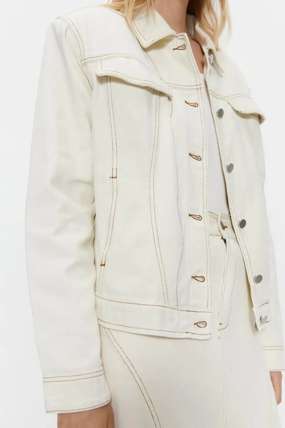 Panelled Denim Jacket