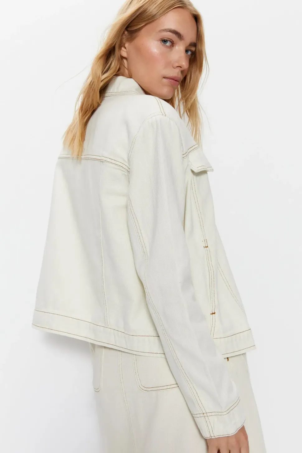 Panelled Denim Jacket