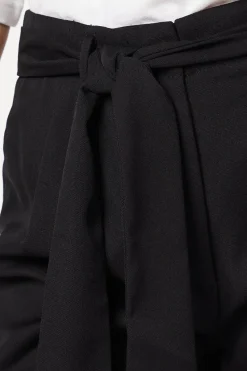 Paperbag Belted Wide Leg Trouser