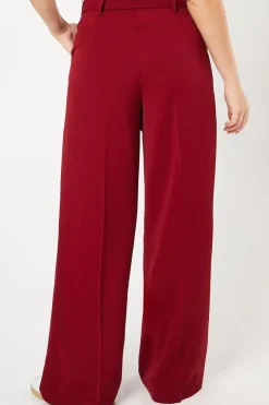 Paperbag Belted Wide Leg Trouser