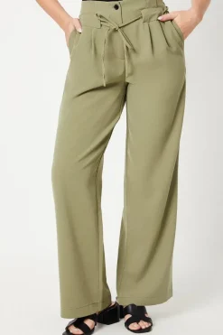 Paperbag Elasticated Waist Trouser