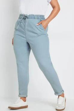 Paperbag Waist MOM Jeans