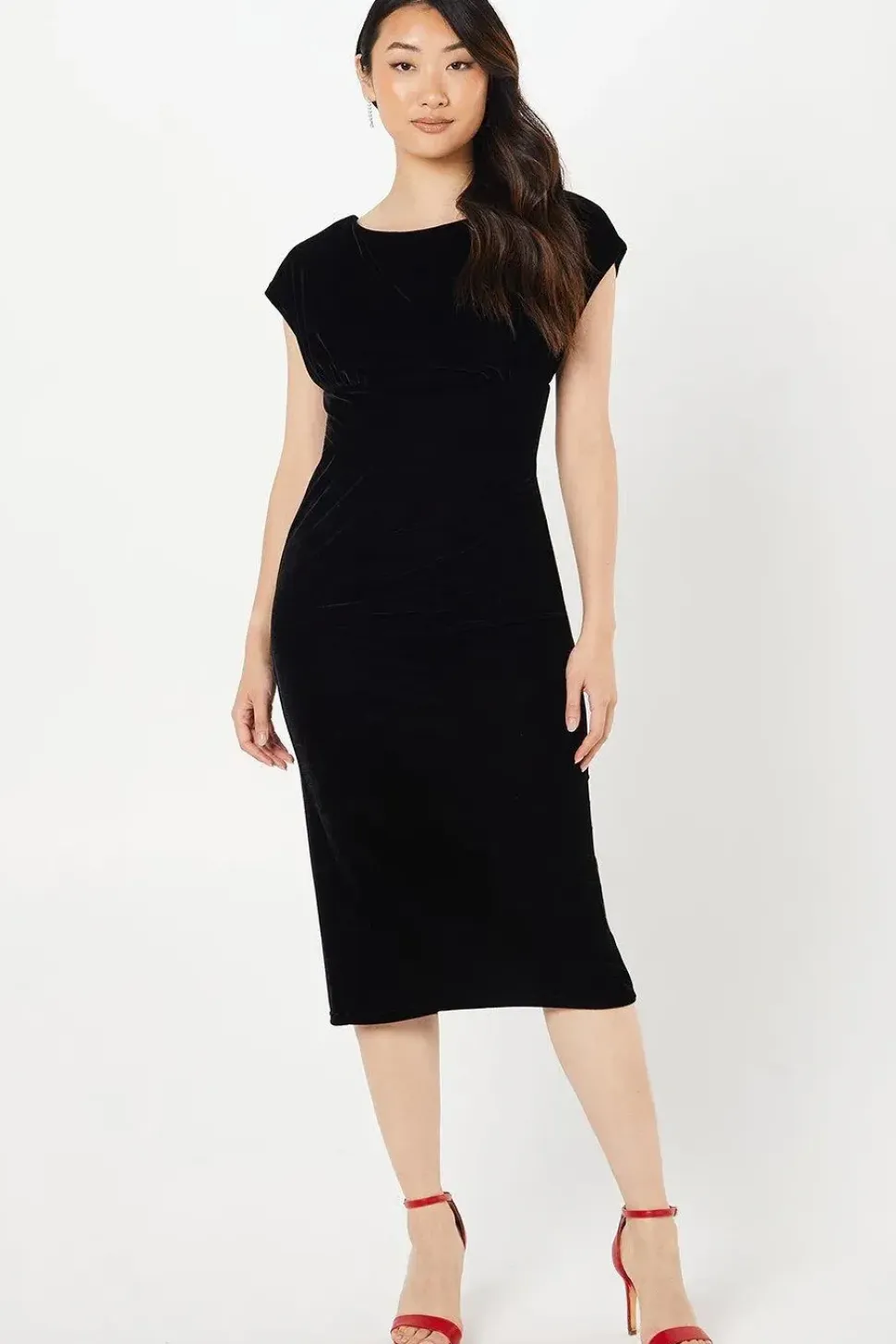 Party Velvet Pencil Dress