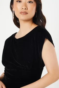 Party Velvet Pencil Dress