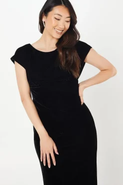Party Velvet Pencil Dress