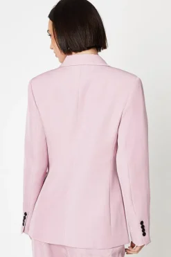 Patch Pocket Button Detail Blazer