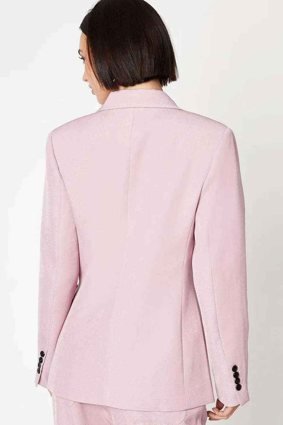 Patch Pocket Button Detail Blazer