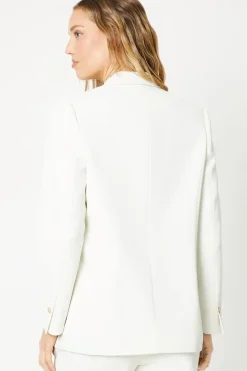 Patch Pocket Horn Button Blazer