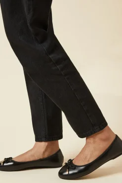 Peaches Bow Detail Ballet Pumps