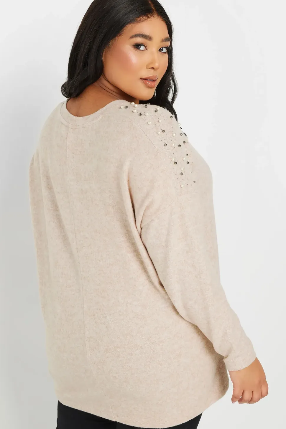 Pearl Embellished Jumper