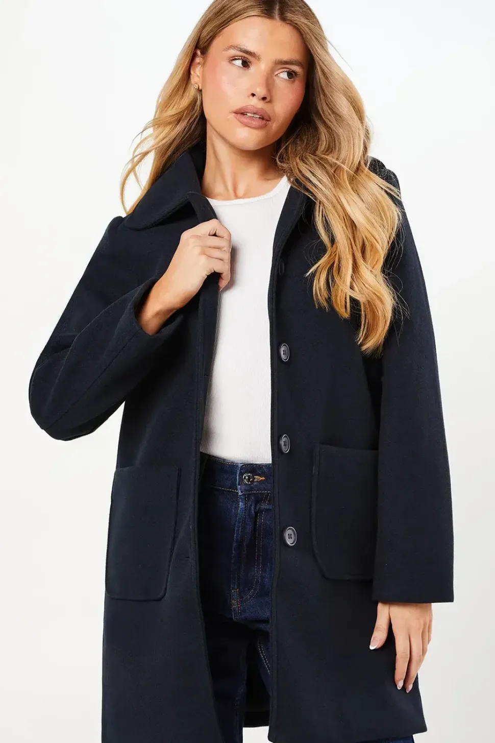Peterpan Collar Dolly Coat