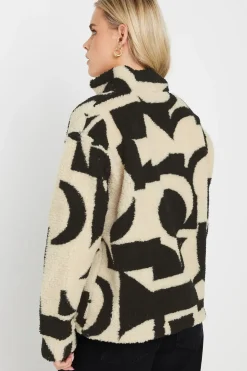 Petite Abstract Fleece