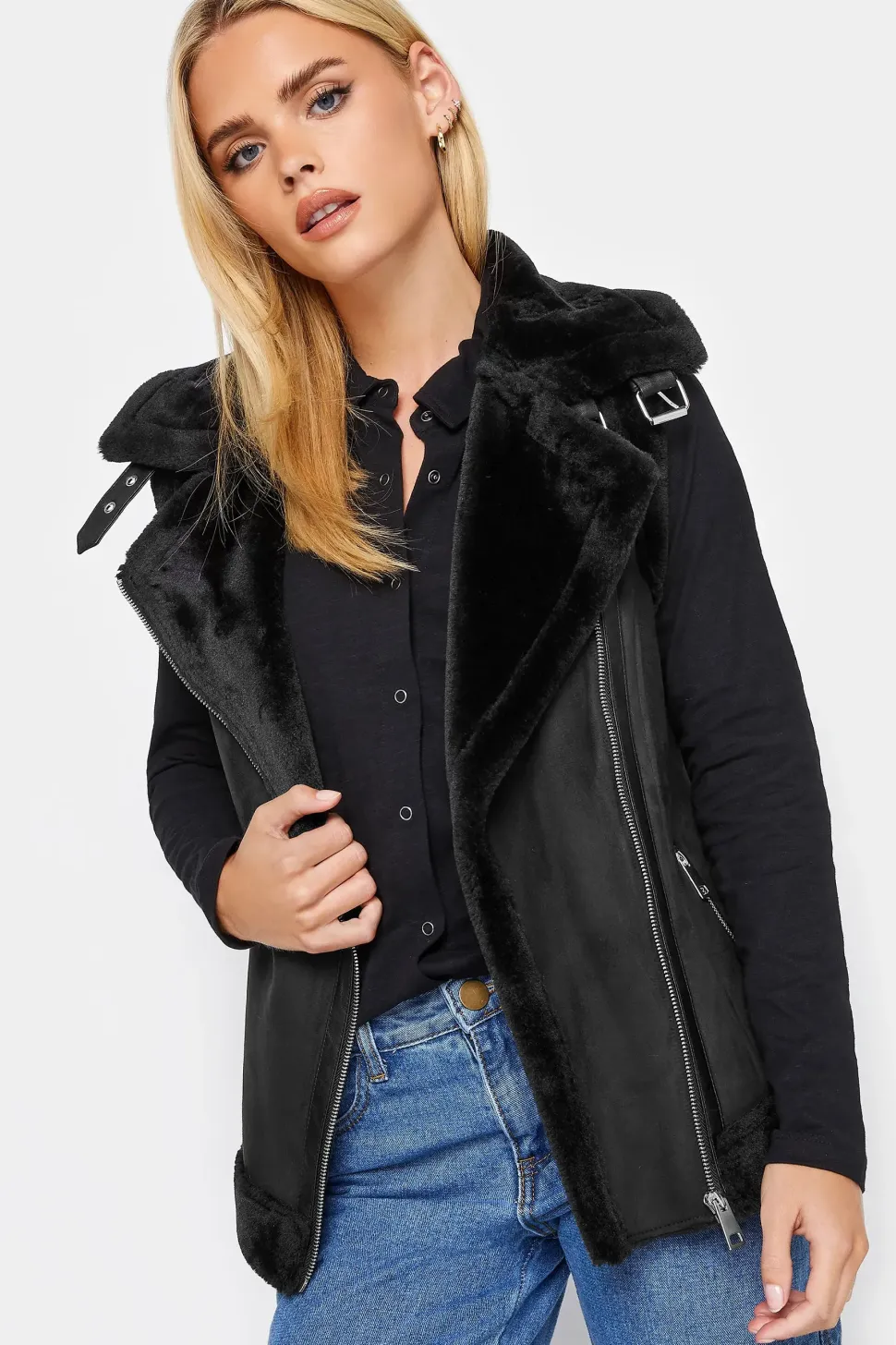 Petite Aviator Jacket