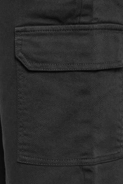 Petite Belted Cargo Jeans