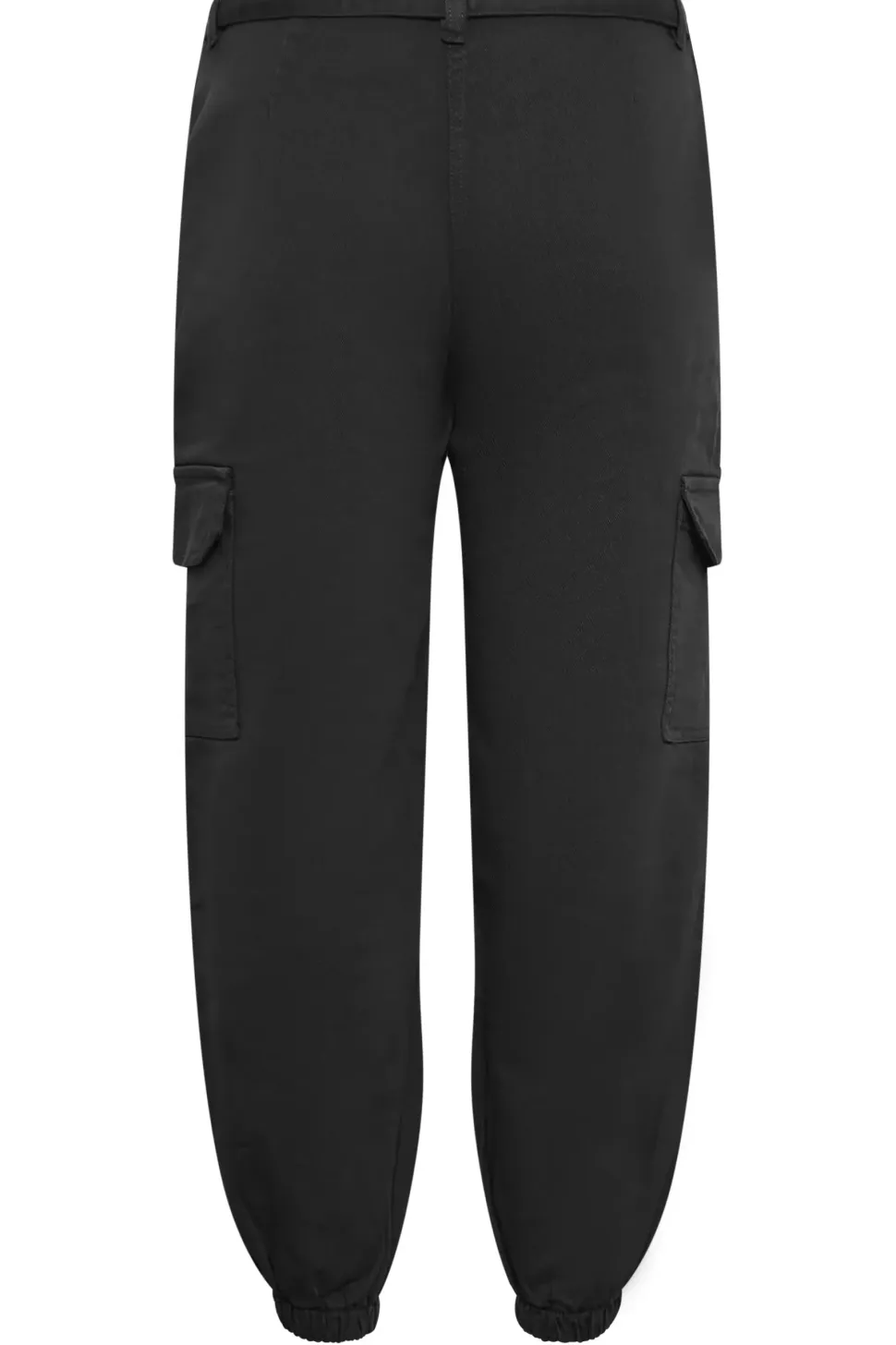 Petite Belted Cargo Jeans
