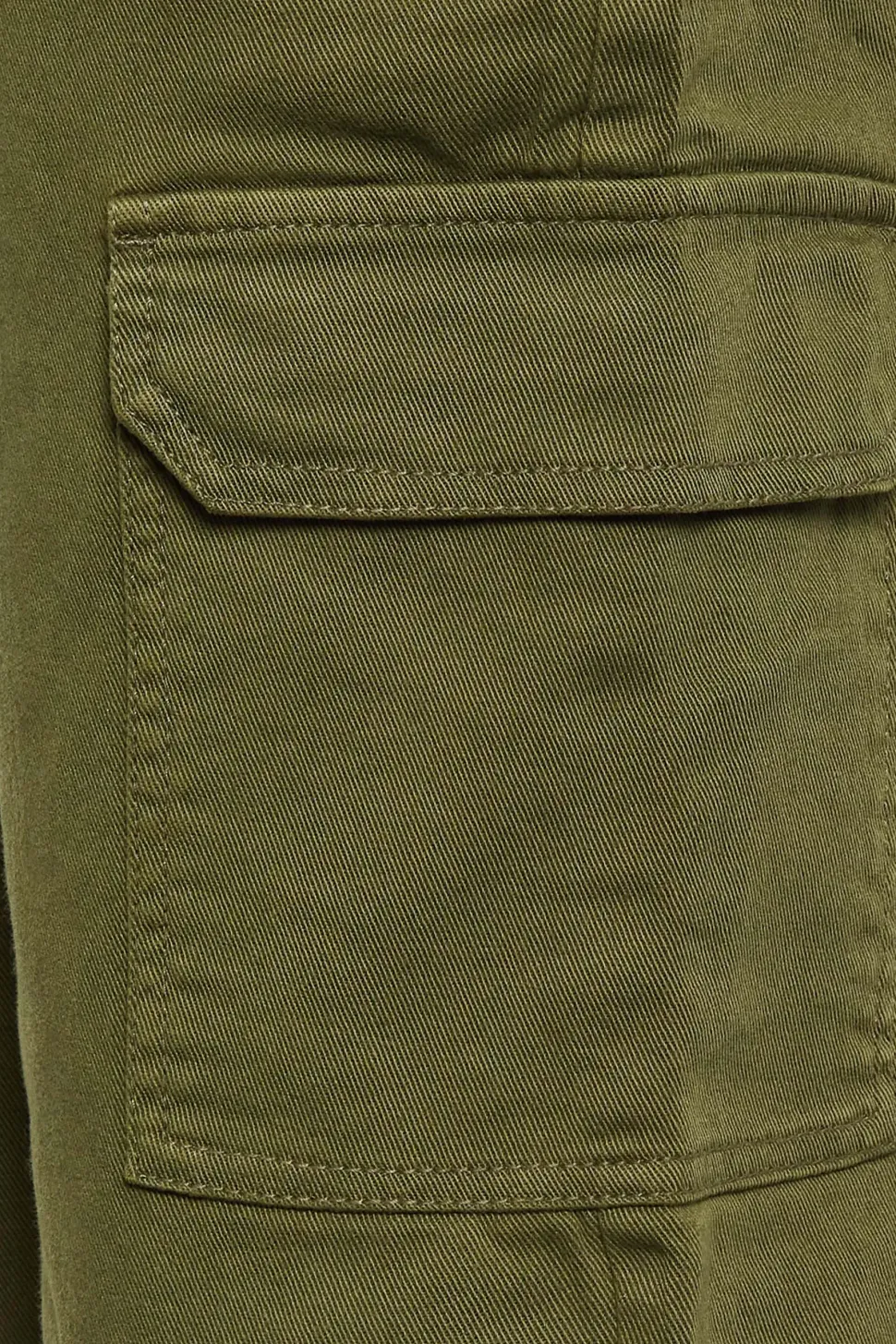 Petite Belted Cargo Jeans