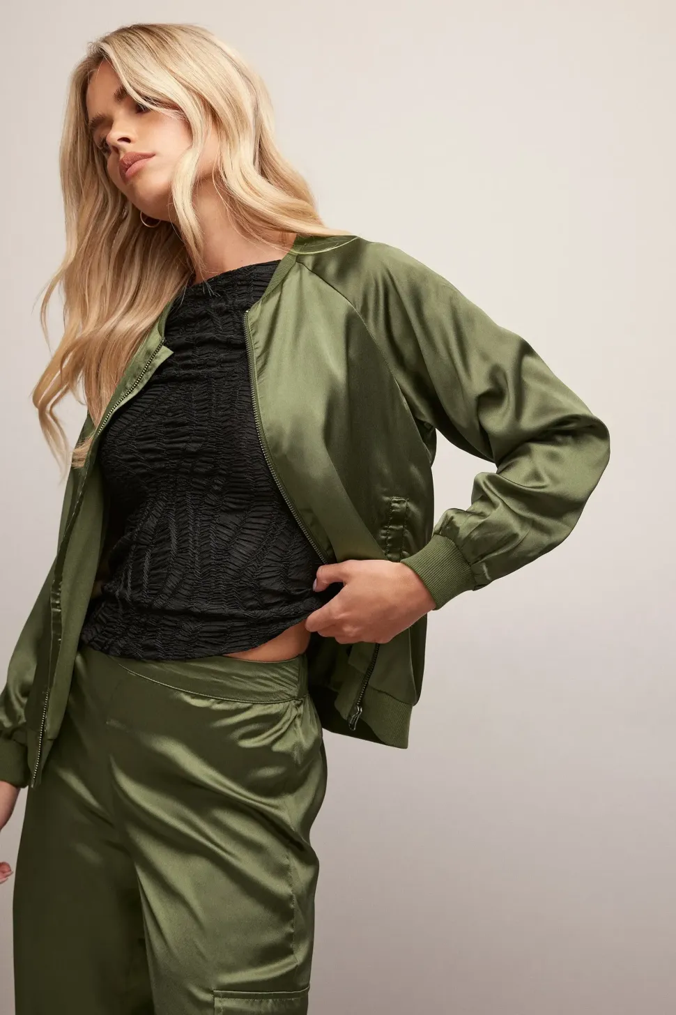 Petite Bomber Jacket